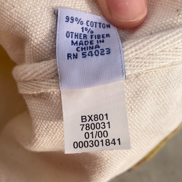 Old navy palm tree shoulder canvas tote bag multicolor y2k - Picture 7 of 8